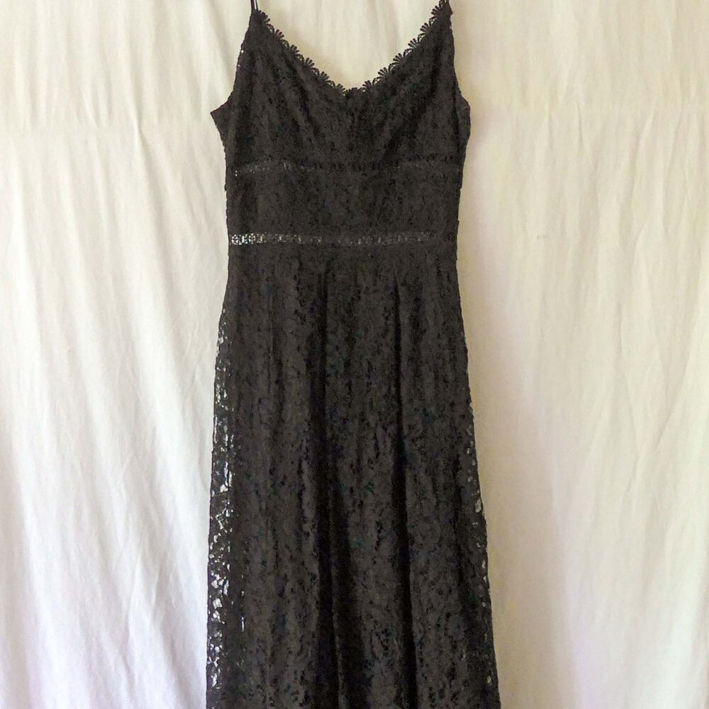 NWT NSR Women S Sleeveless Lace Midi Dress
